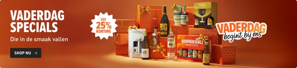 Vaderdag begint bij ons, cadeaus tot 25% korting